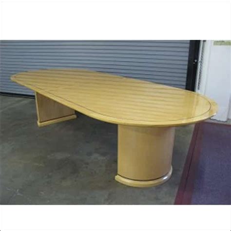 Used 12 Ft Maple Veneer Conference Table For Sale Continental Office Gro