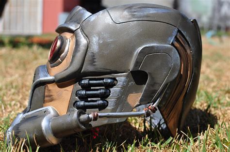 Star Lord mask Left Side by drummerkidd12 on DeviantArt