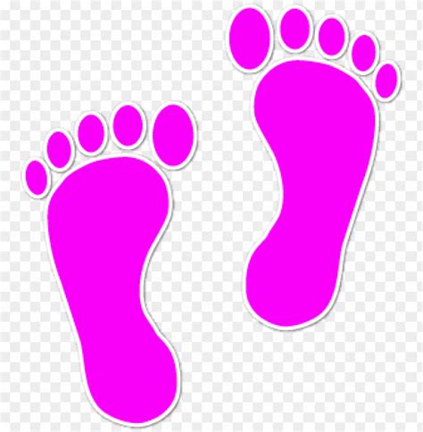 Colorful Footprints Png Png Image With Transparent Background Toppng