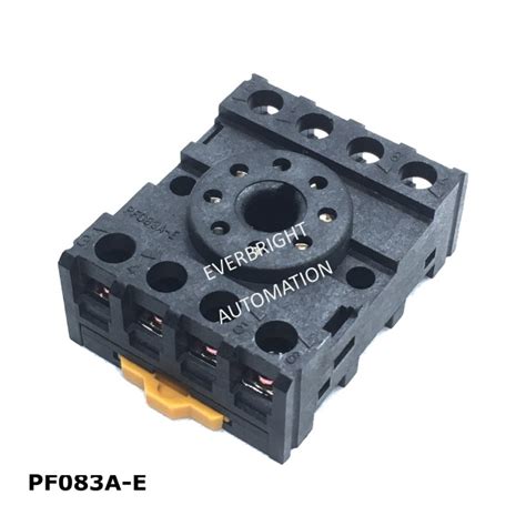 Pf A E Pin Pf A E Pin Track Mounted Socket Base For Relay