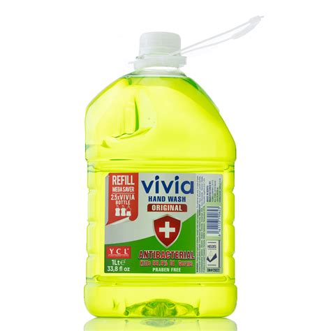 Vivia Antibacterial Hand Wash 1l Box 12 Pcs Exl Vat Yepivia