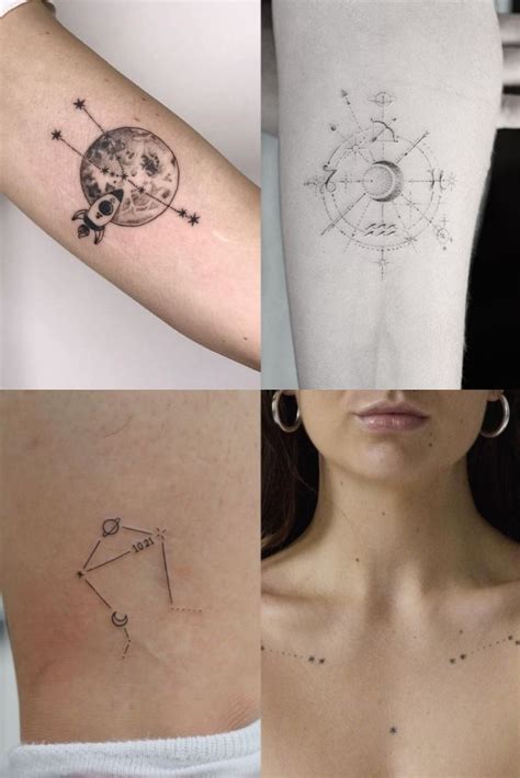 Tatuajes De Constelaciones Y Planetas Para Quienes Aman El Universo Malvestida Tatuajes De