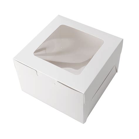 Patisserie Square Window Cake Box X X Inch Stanley Packaging