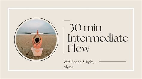 30 Minute Intermediate Vinyasa Flow YouTube