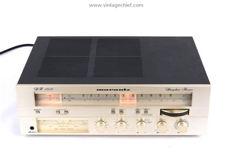 Marantz SR 1010 Receiver Phono VU Meters Serviced Vintage Audio