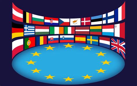 Europäischen Union Flaggen Sterne Kostenlose Vektorgrafik auf Pixabay