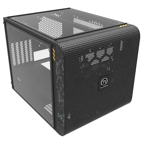 Thermaltakethermaltake Core V21 Argb Tuf Gaming Edition Micro Chassis Thermaltake