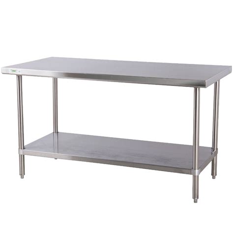 Regency X Gauge Stainless Steel Commercial Work Table