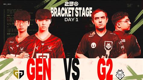 Gen Vs G Day Msi Youtube