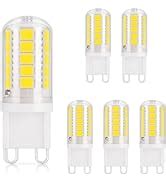 DiCUNO G9 LED Light Bulbs Ceramic Base 4W 40W Halogen Equivalent