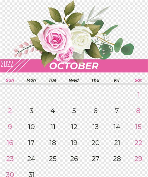 Kalender Oktober 2022 Png PNGWing