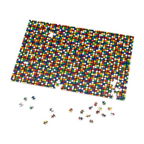 Rubiks Cube Jigsaw Puzzle Flat Cubes Edition Challenge Edition