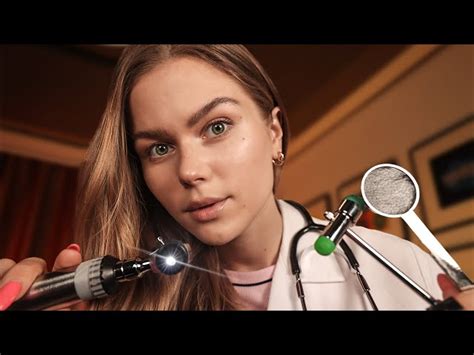 ASMR Doctor Lizi Home Visit For Cranial Nerve Exam General Checkup