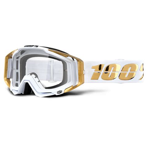 100 Racecraft Goggles Clear Lens Merlin Cycles