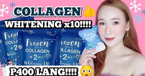 Frozen Collagen In Whitening X Review Pinkislovebynix