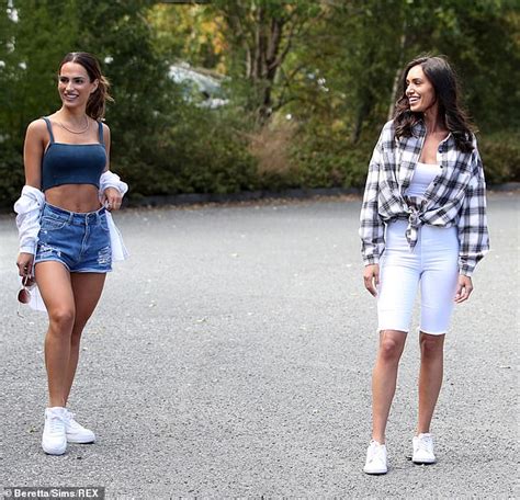 Towie S Nicole Bass Rollerskates With Giddy Clelia Theodorou During Socially Distanced Filming