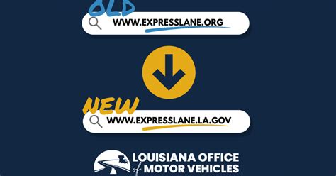 Louisiana OMV updates website domain to expresslane.la.gov | Local ...