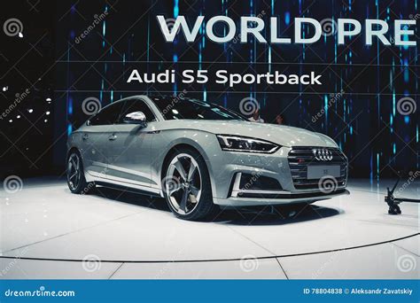 Audi S Sportback Editorial Stock Photo Image Of Manufacturing