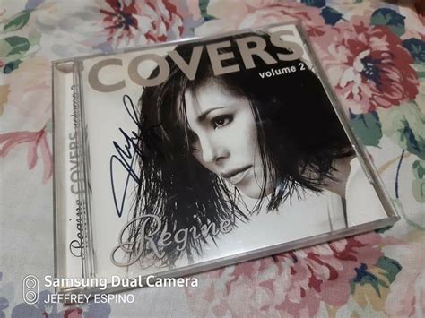 Signed Opm Album Cd Covers Volume By Regine Velasquez Hobbies Toys