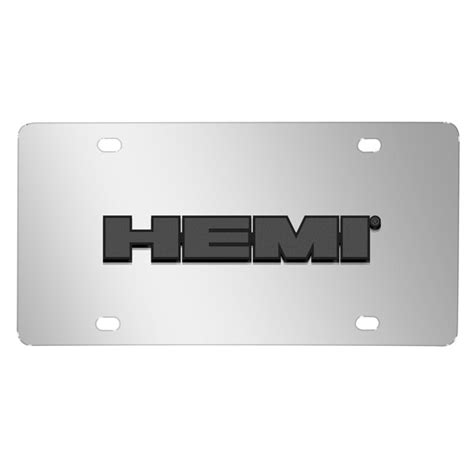 Ipick Image Made For HEMI Logo 3D Dark Gray Logo On Mirror Etsy