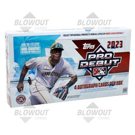 Topps Pro Debut Baseball Hobby Box