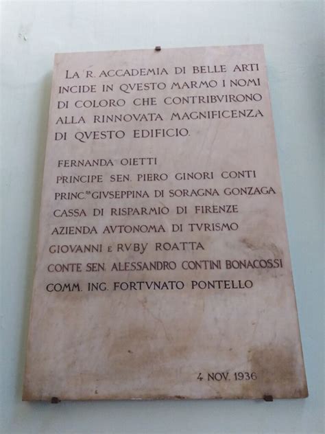 Lastra A Ricordo Ospedale Militare Grande Guerra Nella Regia Accademia