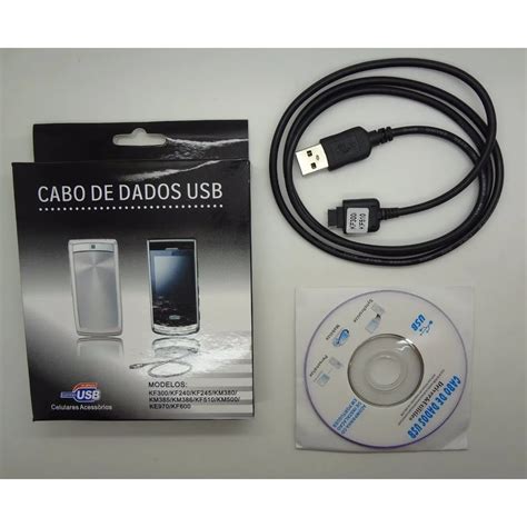 Cabo Usb Cd P Celular LG Kp106 Kp105 Kp151 Kf510 Kp570 KF300 KF240