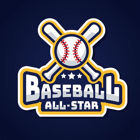 Béisbol All Star Logo Vector 209145 Vector En Vecteezy