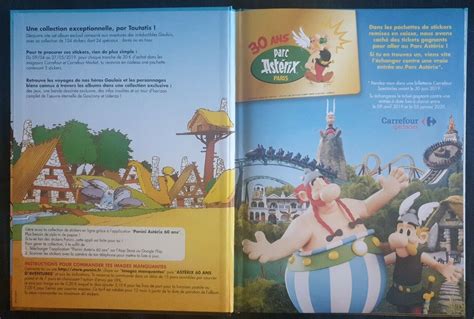 Album Panini Complet Asterix Ans D Aventures Collection Ebay