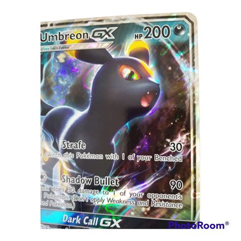 Mavin Pokemon TCG JUMBO UMBREON GX SM36 SM Black Star Promo OVERSIZED