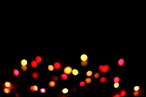 Fond Abstrait Bokeh La Nuit Photo Gratuite