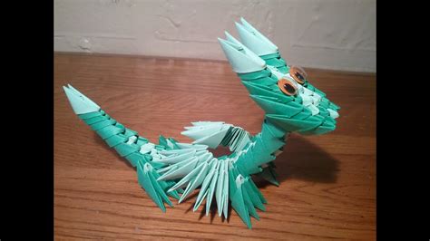 3d Origami Dragon Step By Step Instructions Easy Origami Tutorial