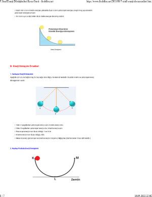 S N F Fen Bilimleri Enerji D N Mleri Konu Zeti Konu Zeti Derslig