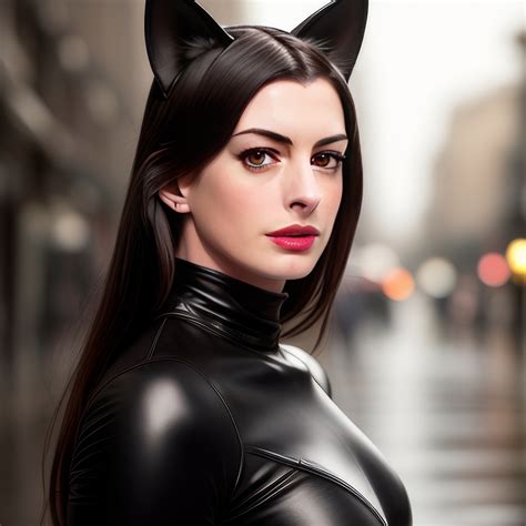 Anne Hathaway Catwoman Sexy