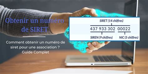 Numéro de SIRET pour une association Guide complet