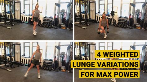 Weighted Lunges: How to Do Lunges With Weights, Plus Variations