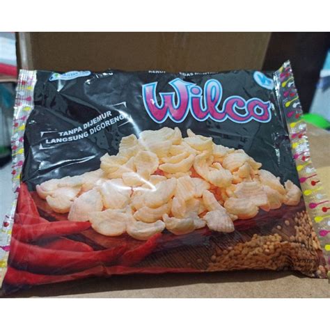 Jual KRUPUK WILCO 350 GRAM KERUPUK BUKUR SNACK MAKANAN RINGAN CEMILAN