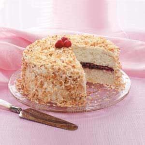 Raspberry Coconut Cake Recipe: How to Make It