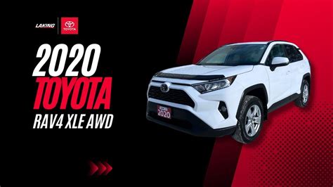 2020 Toyota Rav4 Xle Awd Walk Around Youtube