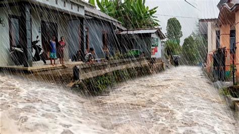 Super Heavy Rain And Lightning In My Village Overcoming Insomnia With