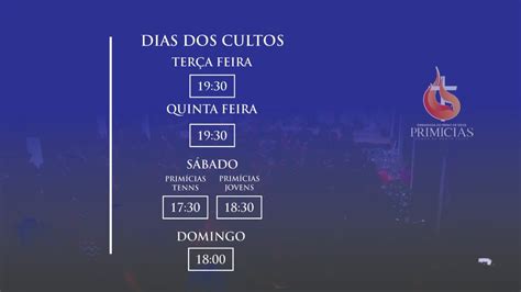 Minist Rio Prim Cias Culto De Campanha Tema Despertar Tu Que