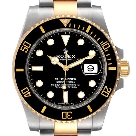 Rolex Submariner Steel And Gold Two Tone Stock