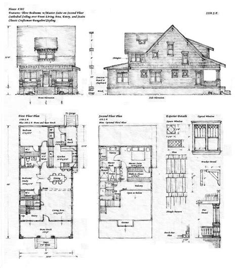 Craftsman Bungalow House Plans 1930S