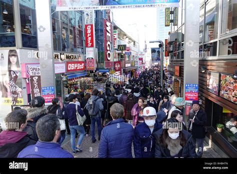 Takeshita Street Is A Pedestrian Shopping Street Lined With Fashion