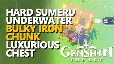 Hard Sumeru Underwater Luxurious Chest Genshin Impact Youtube