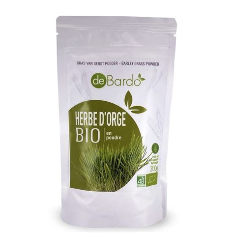 Herbe Dorge Bio En Poudre 200g Dluo 09022025 Debardo