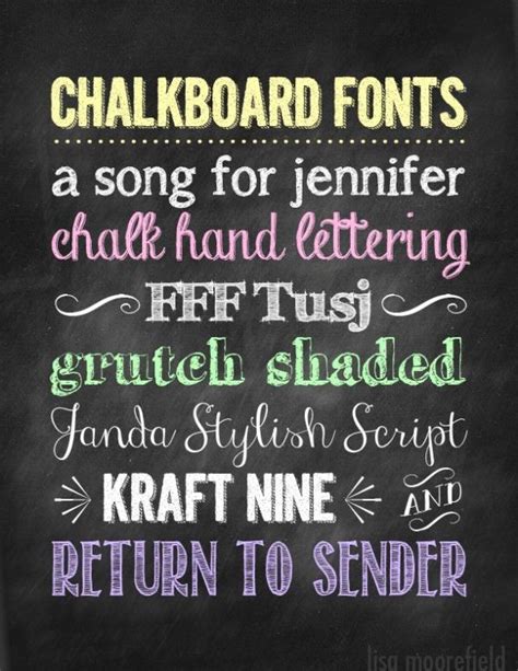 Free Chalkboard Font Web Chalk Font | Dafont.com English Français ...