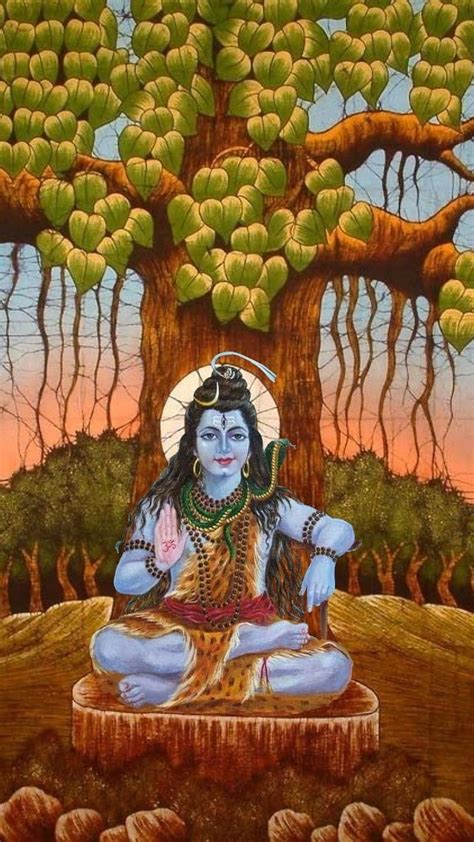 Lord Shiva Live Lord Shiva Tree Background Hd Phone Wallpaper Pxfuel