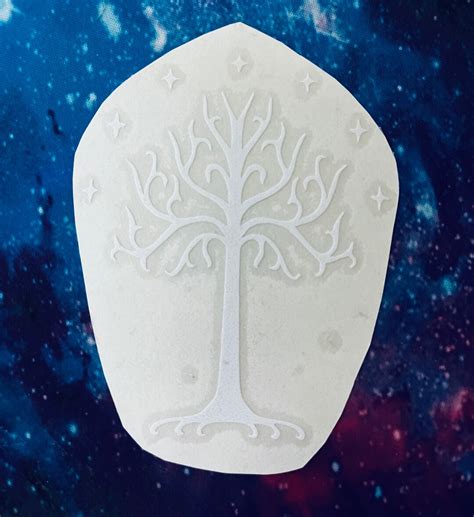 White Tree Of Gondor Decal Etsy