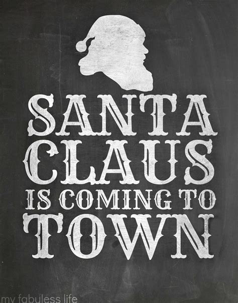 Santa Claus Is Coming To Town Quotes. QuotesGram